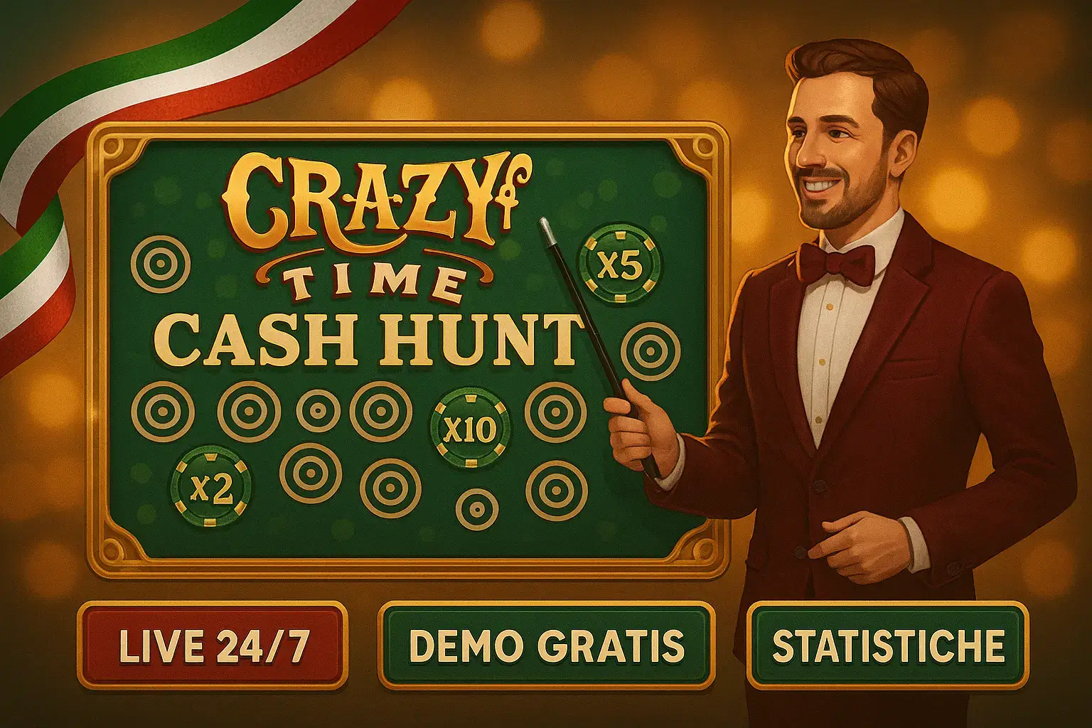 Cash Hunt Crazy Time Italia