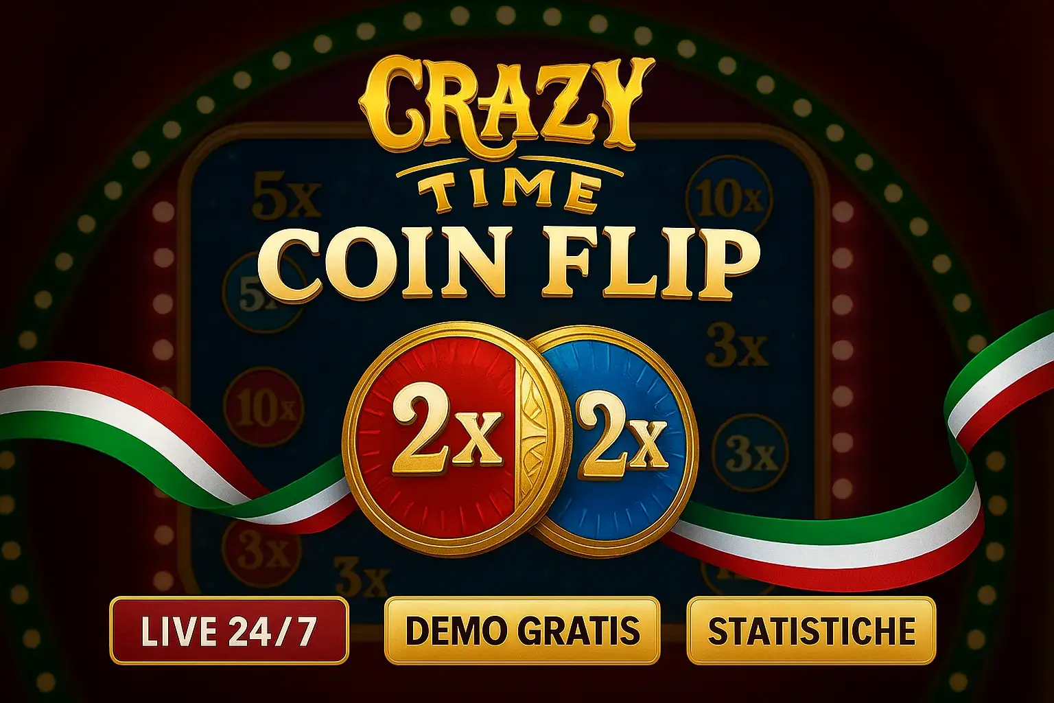 Coin Flip Crazy Time Italia